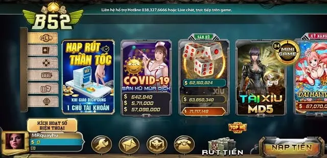 Giao diện 789F, trang web game trực tuyến hàng đầu Việt Nam - 789F