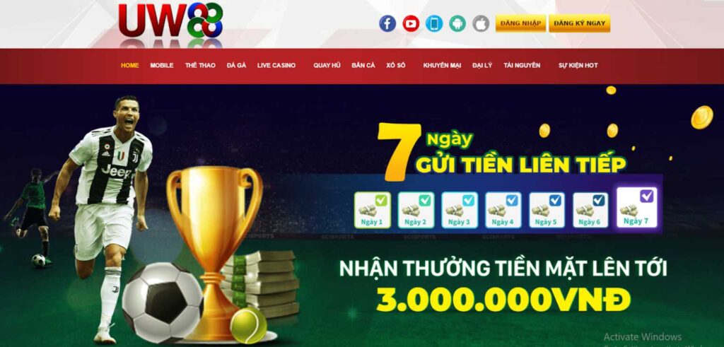 Một công ty game hàng đầu sẽ tặng 131000 tiền thưởng cá cược miễn phí - 88Goals